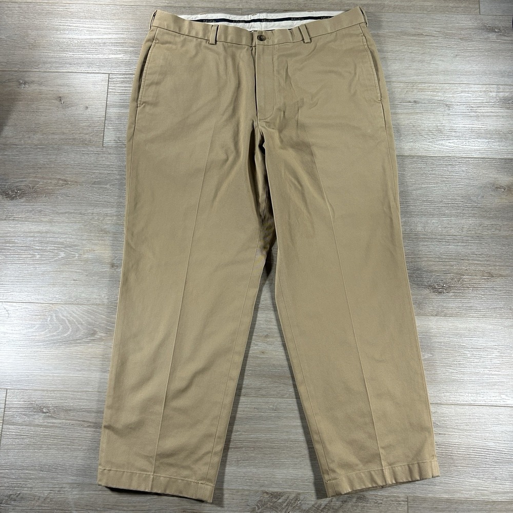 Brooks Brothers Advantage Chino Hudson Size 40x30 Beige Cotton‎ Pants Workwear